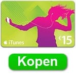 iTunes cadeaubon kopen