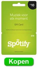 Spotify Gift Card kopen