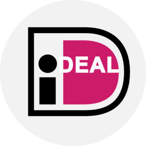 iDEAL behoort niet tot de payment options.